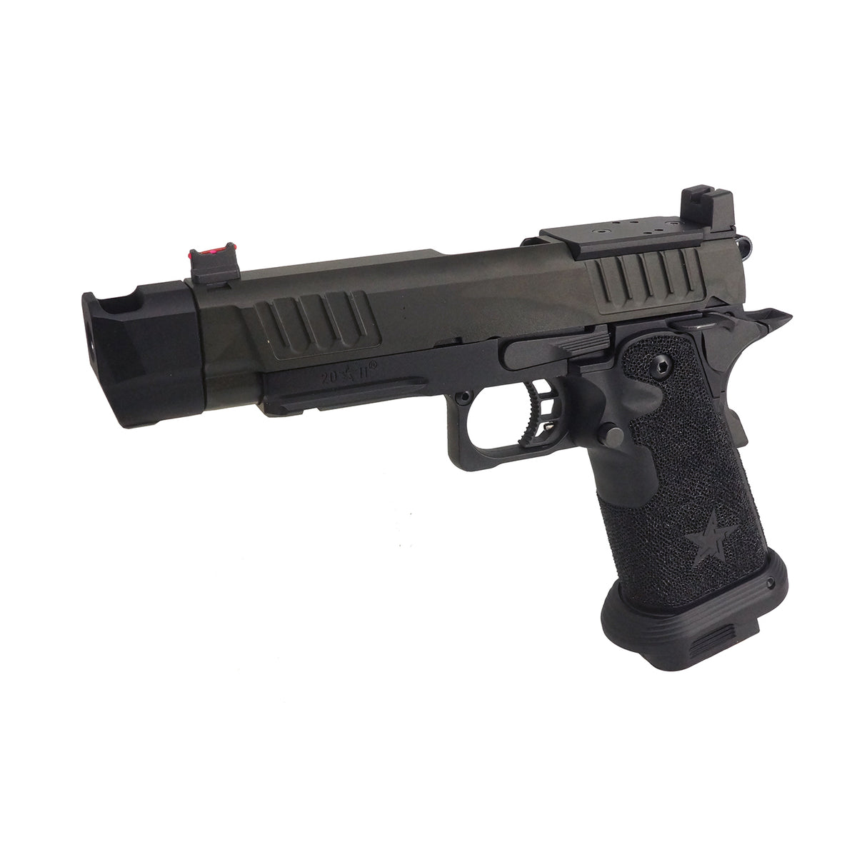 Army Armament Staccato P Comp 2011 Stippling Grip GBB Airsoft ( ARMY-R611-2A )