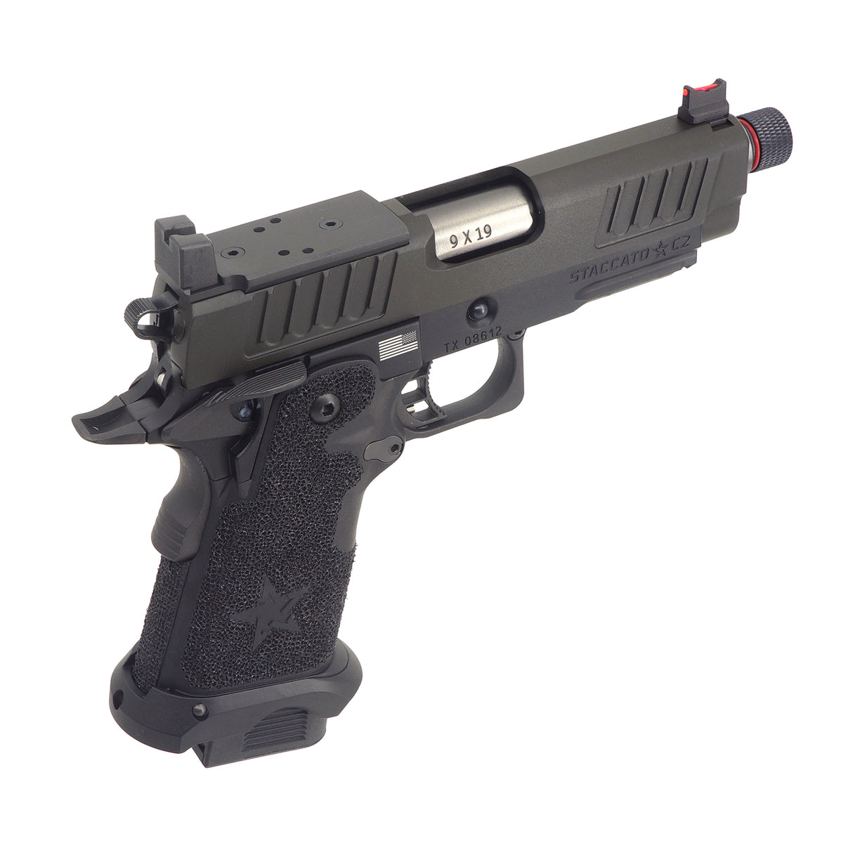 Army Armament Staccato C2 2011 Stippling Grip GBB Airsoft ( ARMY-R612A )