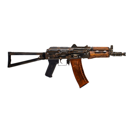 APS Real Wood AK-74U AEG Battle Worn Version ( ASK205BW )