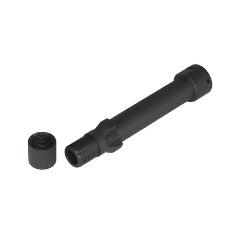 BBT Steel Outer Barrel with Thread Protector For MARUYAMA SCW-9 PRO-G GBB ( BBT-M-SCW-002 )