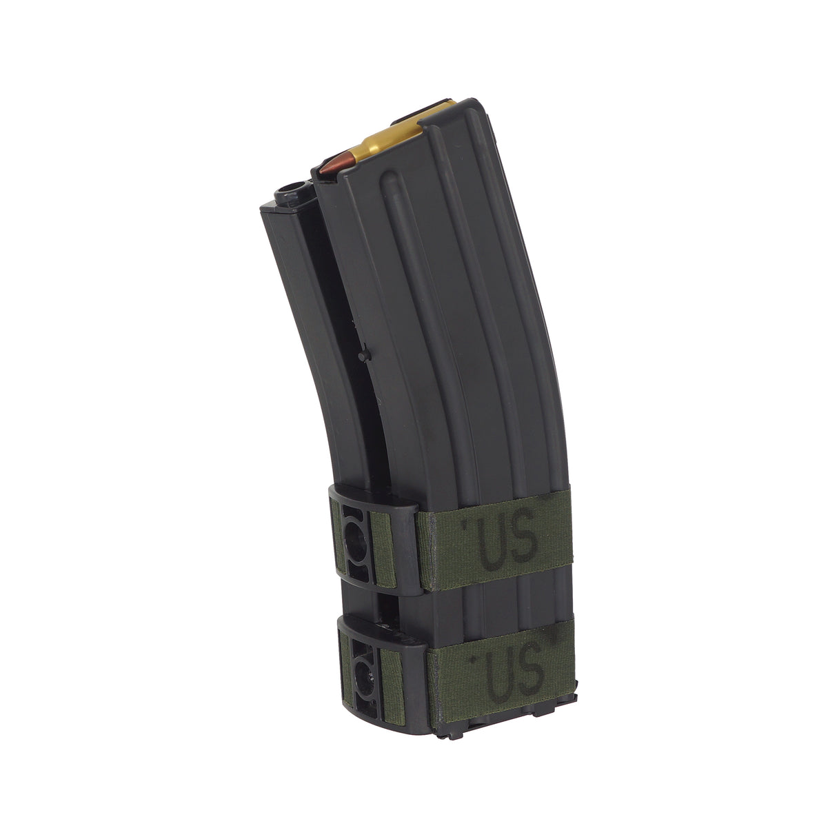 Battleaxe 1200 Rounds Electric Dual Magazine for AR / M4 AEG ( BX-698-6A-9V )