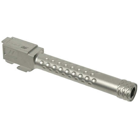 PTS ZEV CNC Stainless Steel Thread Outer Barrel for G17 GBB ( CB03749 )