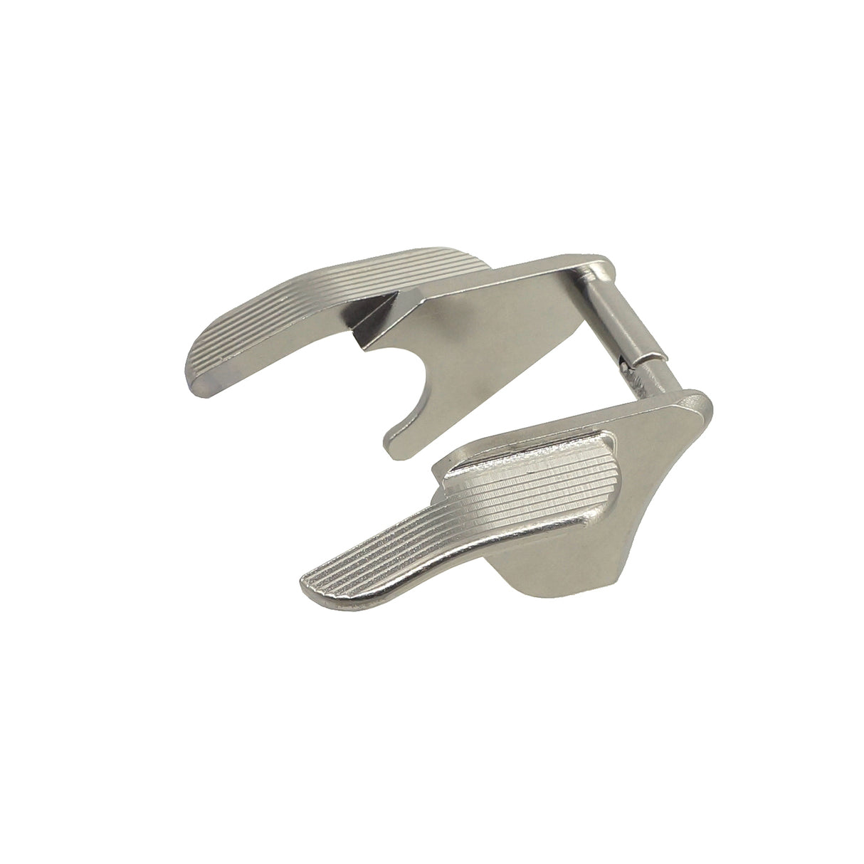 CowCow Match Grade Stainless Steel Thumb Safety for Marui Hi-Capa GBB Airsoft silver