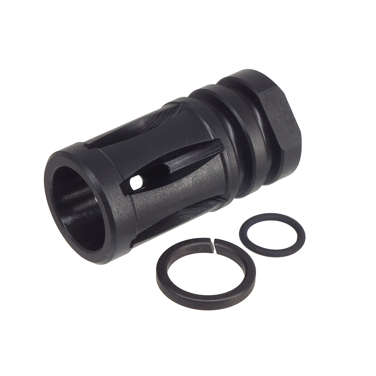 CYMA A1 Steel Flash Hider for 14mm- ( CGS-FH-0005 )
