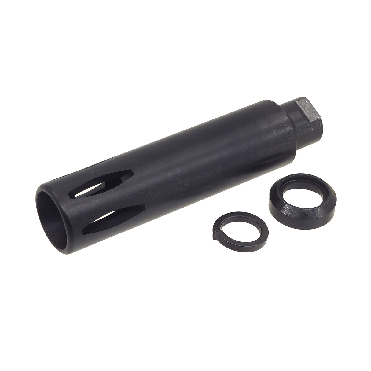 CYMA CGS XM-177E2 Style Flash Hider for 14mm- ( CGS-FH-0010 )