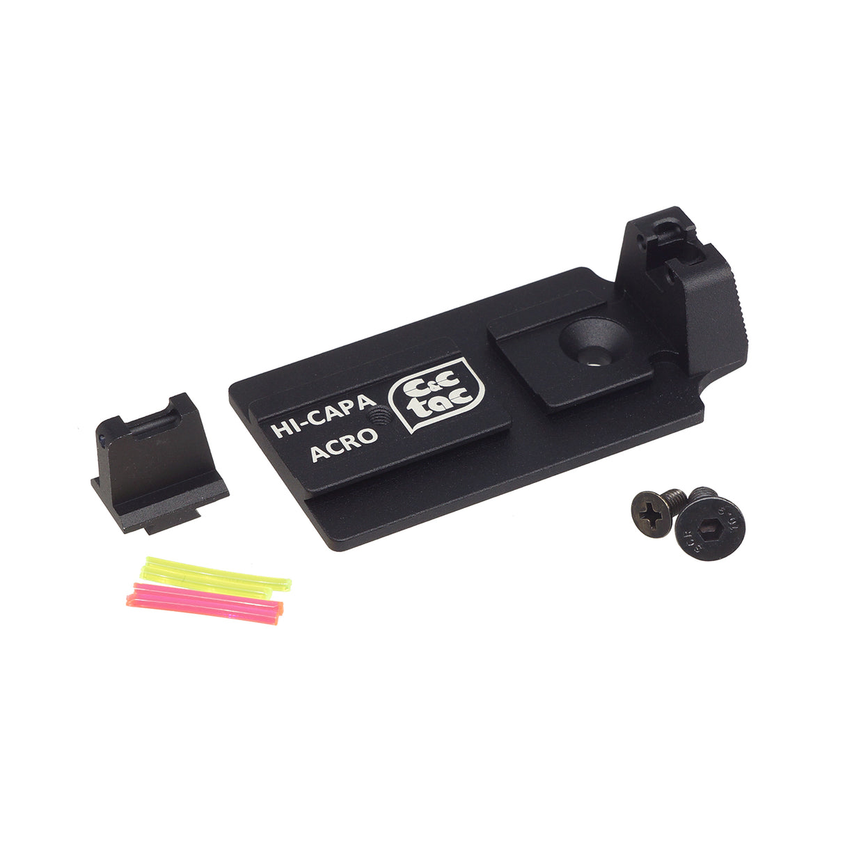 C&C Tac ACRO Mount Plate Sight Set for Marui Hi-Capa GBB ( CCT0212 )