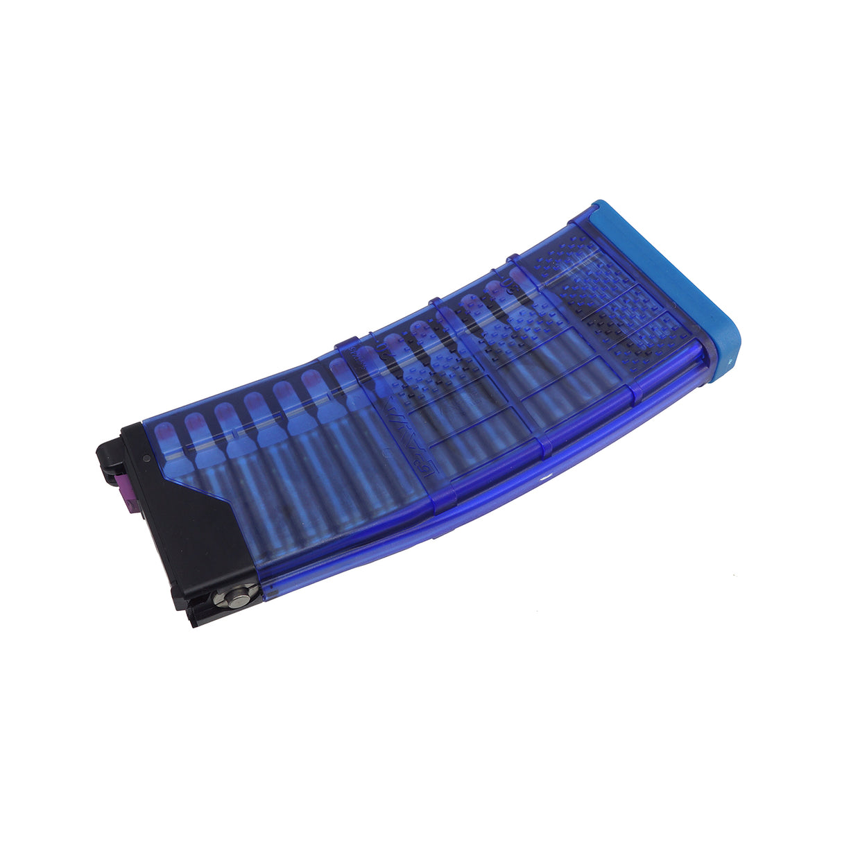 CYMA 30 Rds Lancer L5AWM 5.56 Magazine for CGS / Marui MWS M4 GBB ( LC-MG-0002BL )