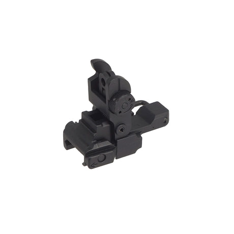 CYMA ARMS Style #40L Flip Up Rear Sight for 20mm Rail ( M024 )