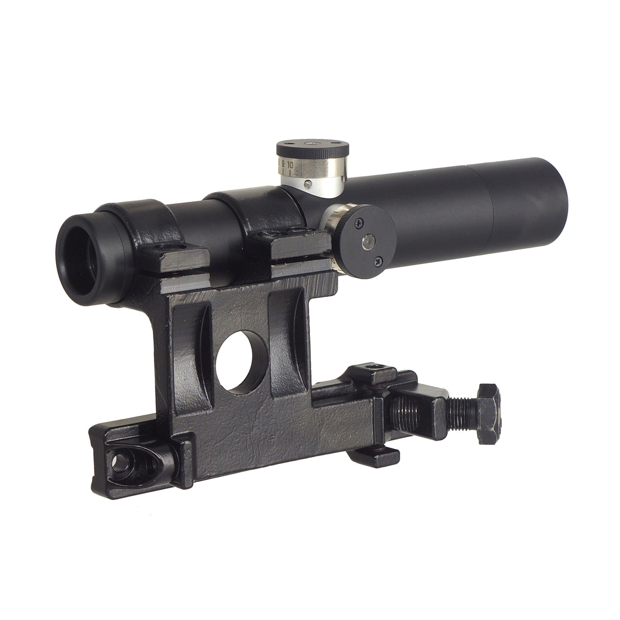 Double Bell 3.5x PU Scope w/Mount for Mosin Nagant M1891 ( 105-G )
