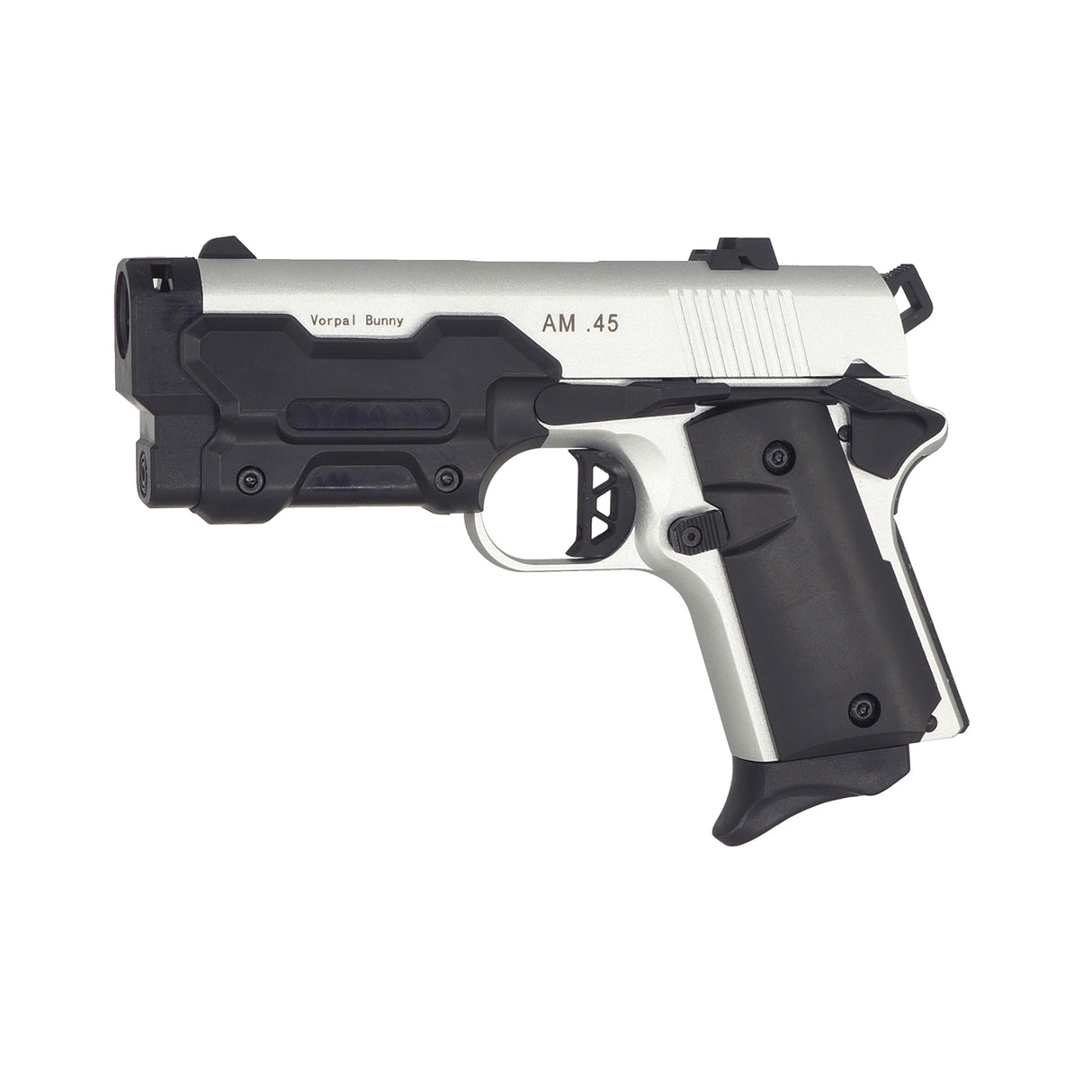 Double Bell Vorpal Bunny AM.45 GBB Airsoft Pistol - Silver ( DB-796-2 )