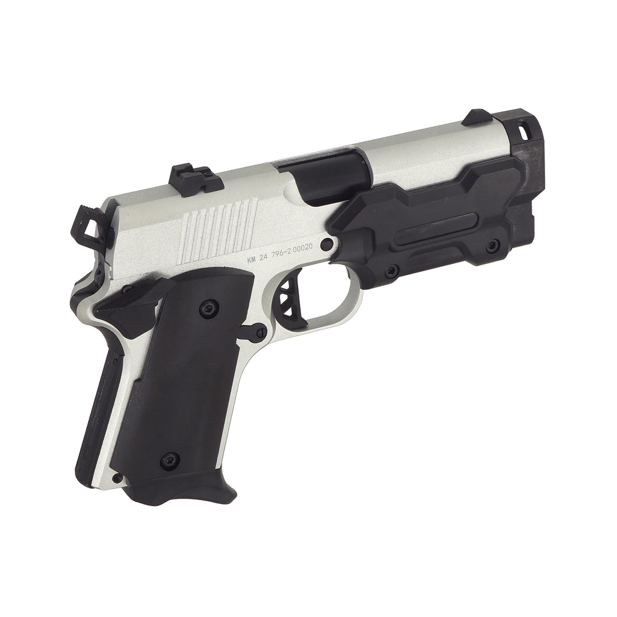 Double Bell Vorpal Bunny AM.45 GBB Airsoft Pistol - Silver ( DB-796-2 )