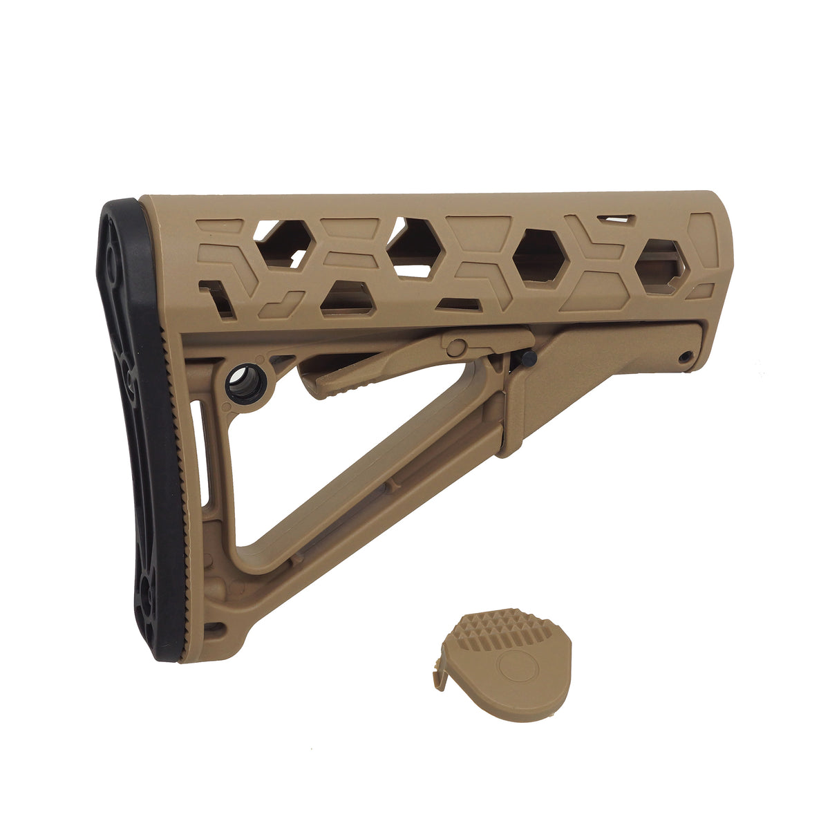 Double Bell Compact Type Retractable Stock for AR / M4 Series ( HM0438 )