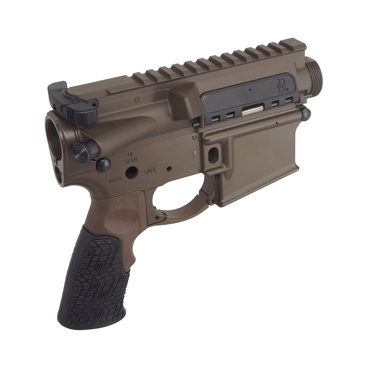 CYMA CGS Daniel Defense MK18 RIII Receiver Kit for M4 GBB Airsoft ( DD-RS-0002 ) Brown