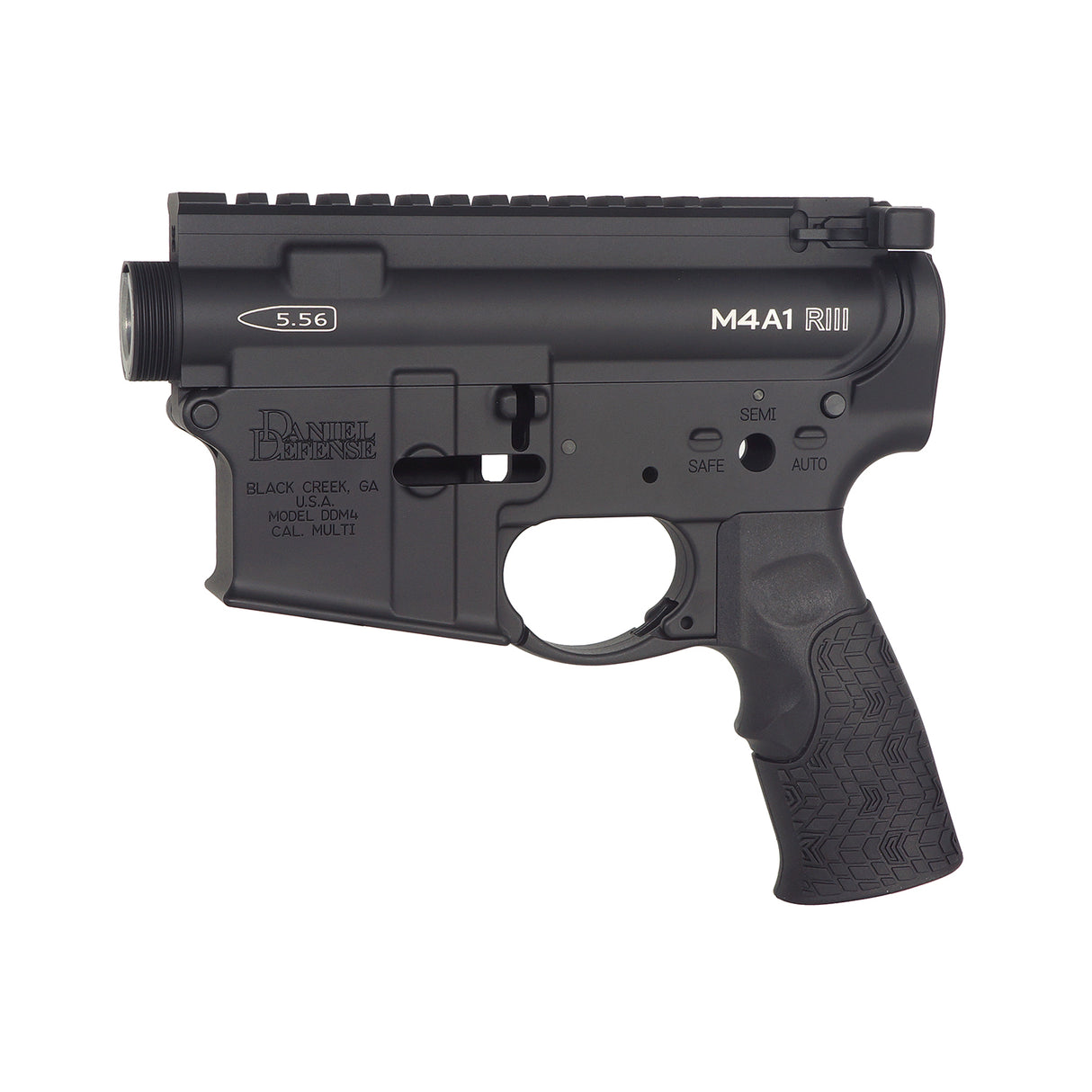 CYMA CGS Daniel Defense M4A1 RIII Receiver Kit for M4 GBB Airsoft ( DD-RS-0003 ) BK