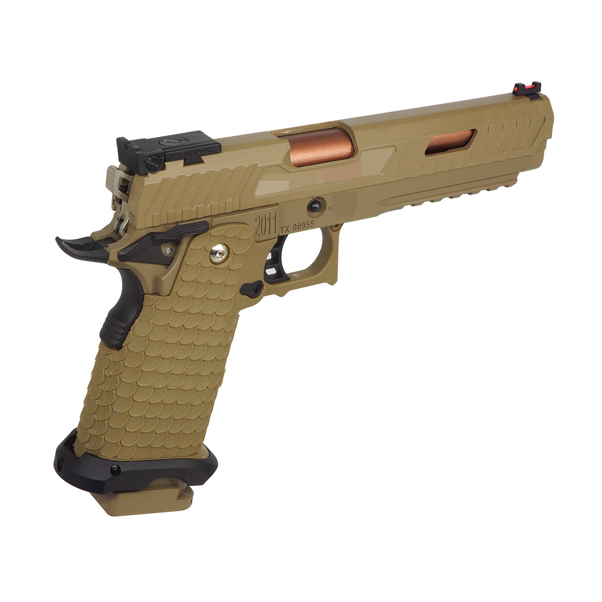 E&C Hi-Capa 5.1 2011 Combat Master GBB Airsoft ( EC-2102-DE2 )
