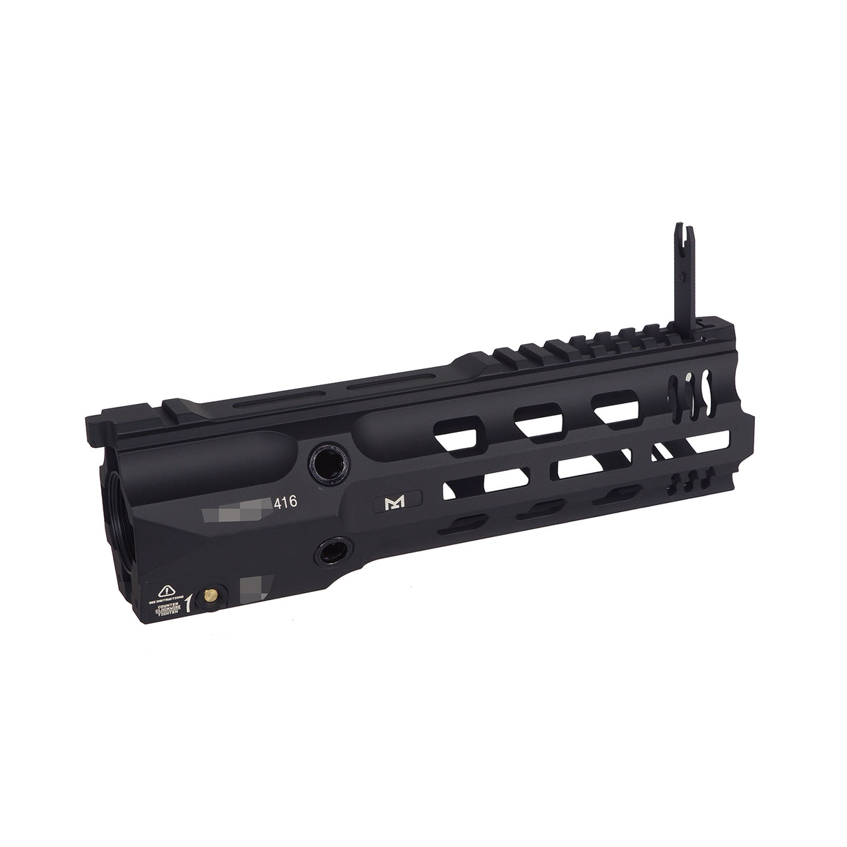 E&C GRIDLOK Rail 9" Lightspeed M-Lok Handguard for 416 ( EC-MP1013-1B )