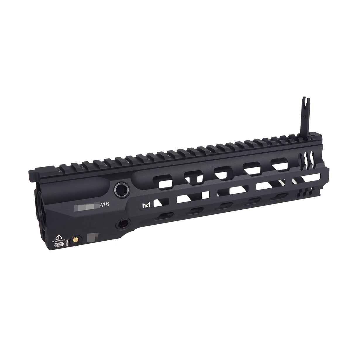 E&C GRIDLOK Rail 11" Full Duty M-Lok Handguard for 416 ( EC-MP1013-2A )