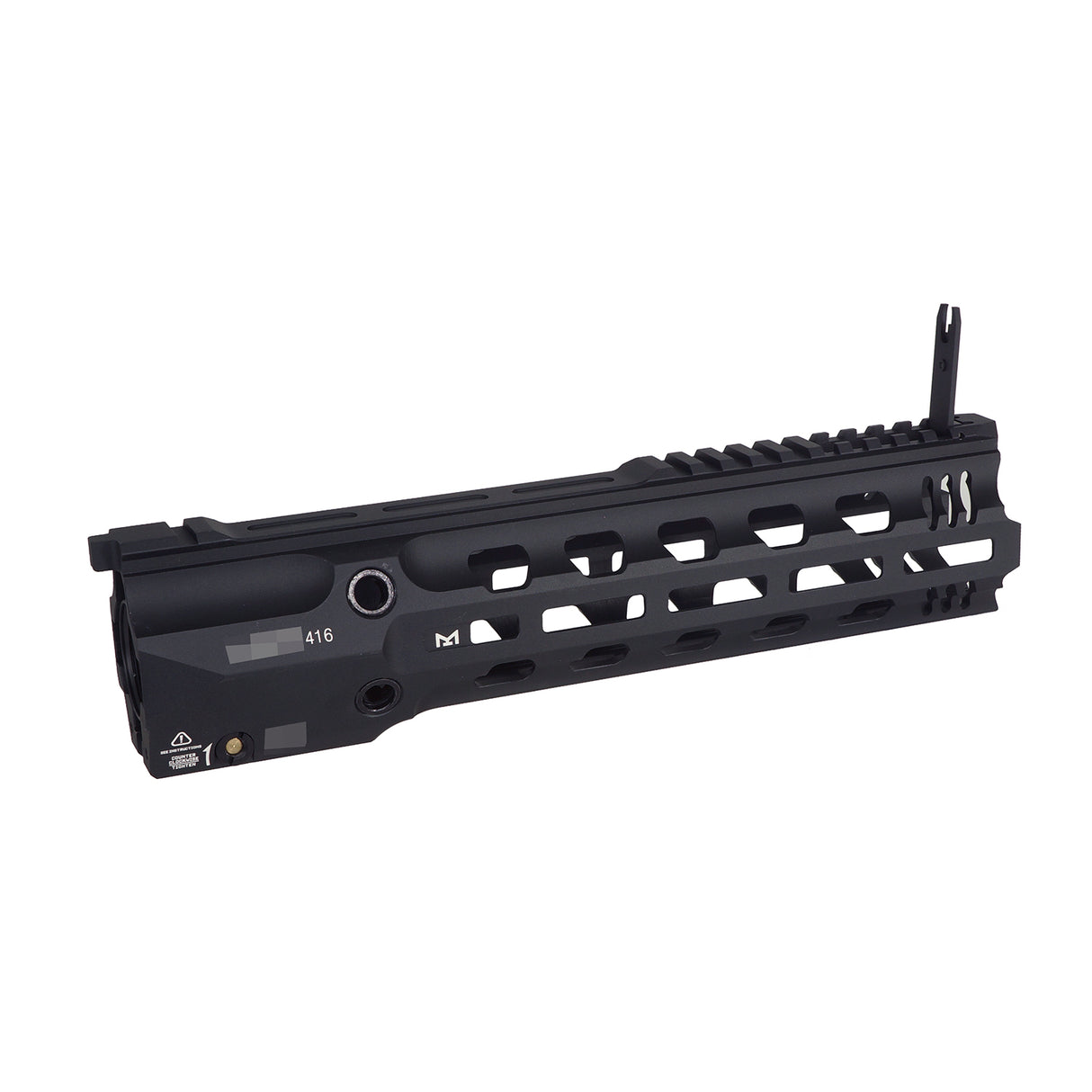 E&C GRIDLOK Rail 11" Lightspeed M-Lok Handguard for 416 ( EC-MP1013-2B )