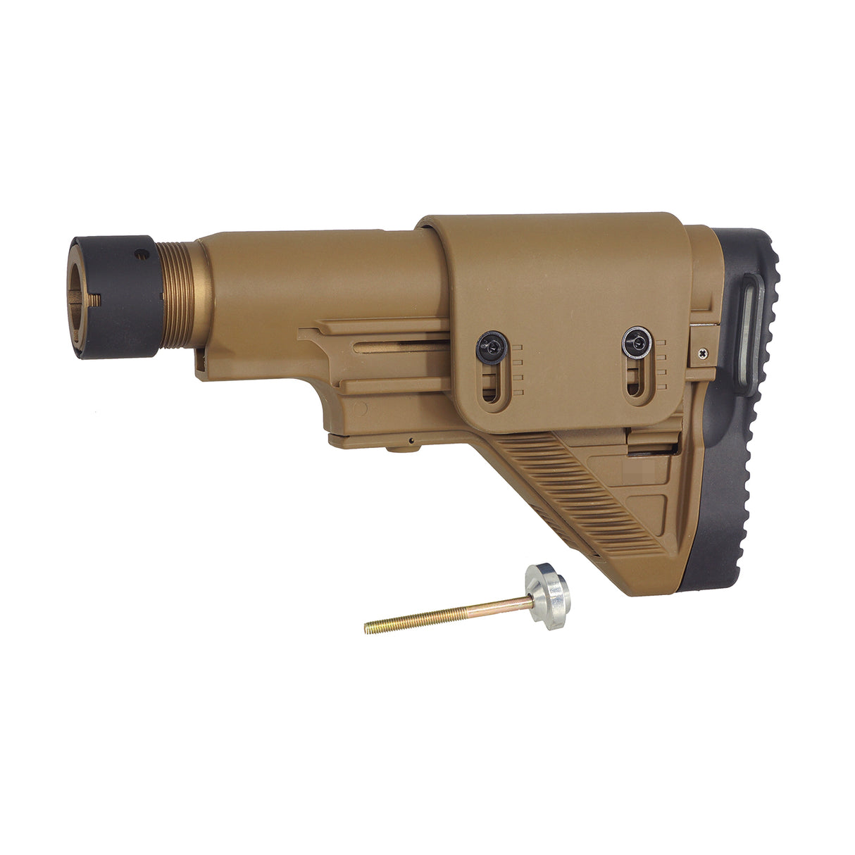 E&C G28 Style Retractable Stock with Tube for G28 AEG Airsoft ( EC-MP1044 )