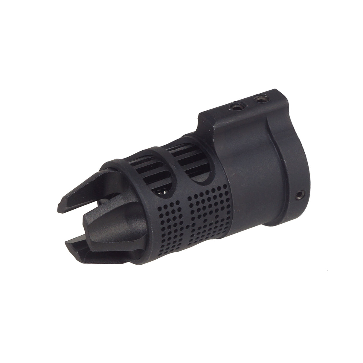 E&C Epsilon Airsoft Flash Hider w/Diverter for 14mm- ( EC-MP242 )