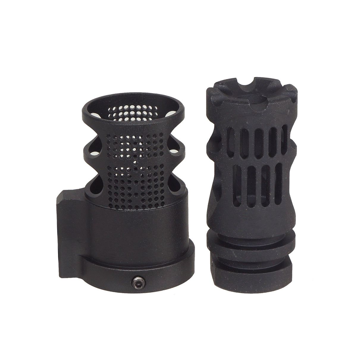 E&C Gamma Airsoft Flash Hider w/Diverter for 14mm- ( EC-MP244 )