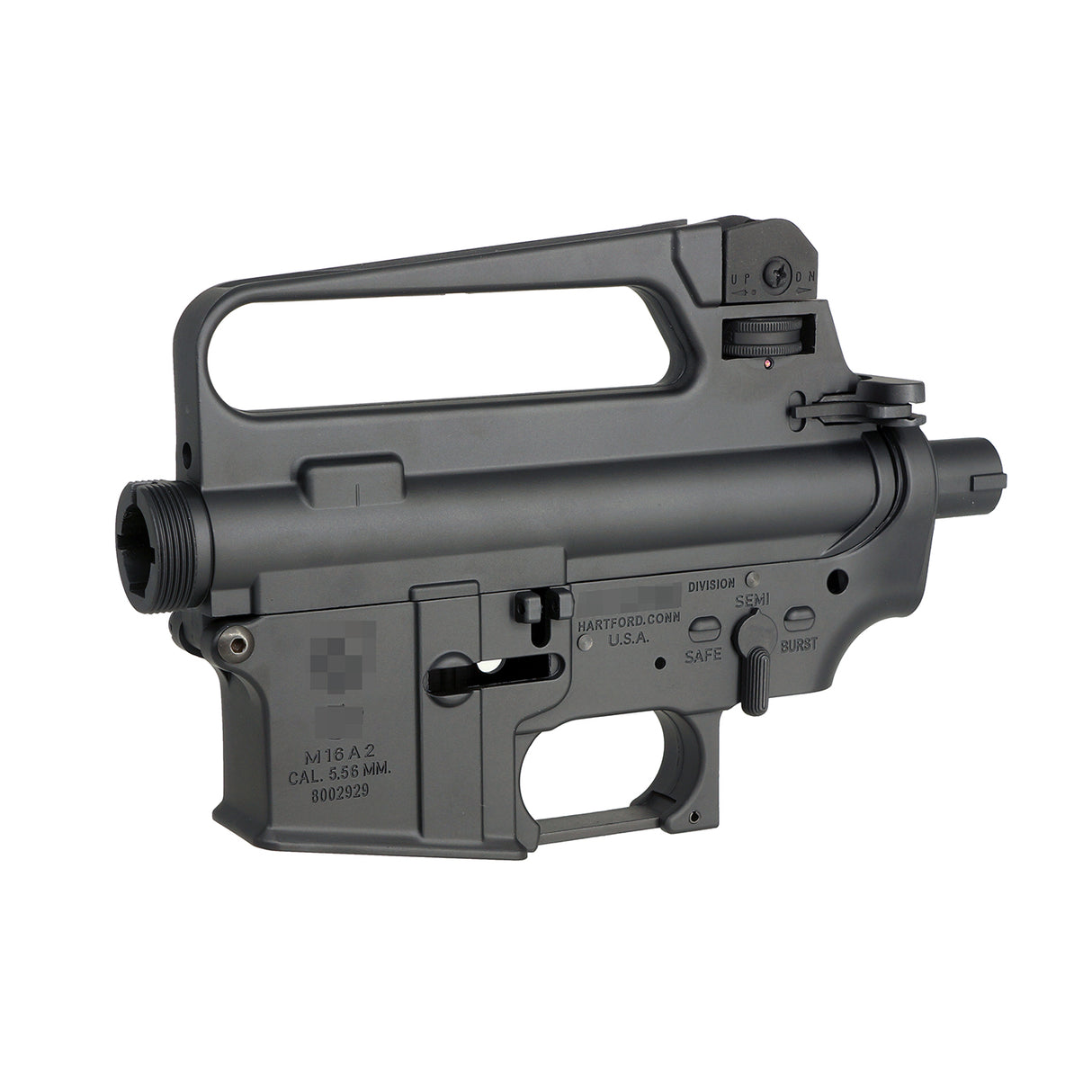 E&C M16A2 Style Metal Receiver for AR / M4 AEG ( MP314C-BK )