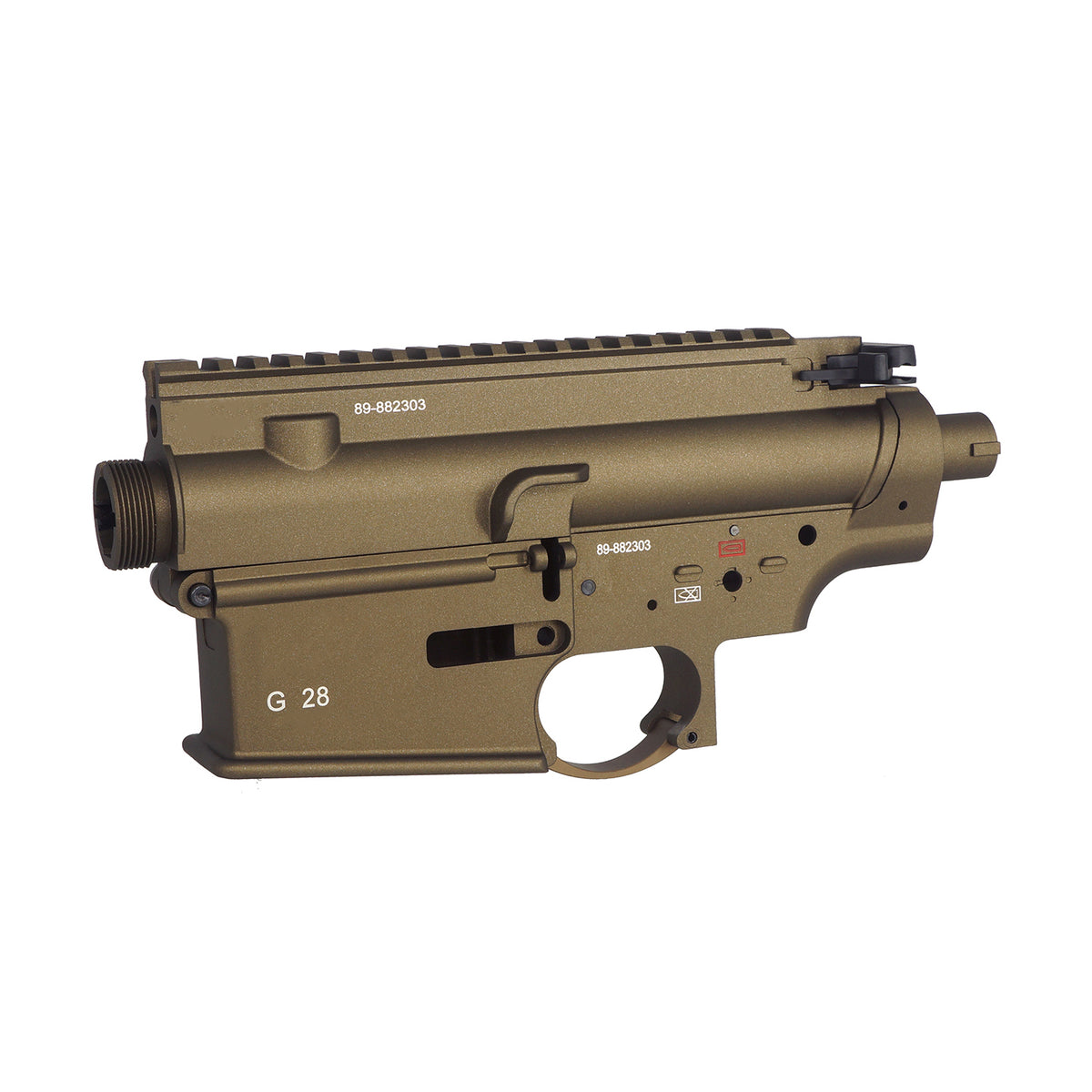 E&C G28 Style Metal Receiver for G28 / HK417 AEG ( EC-MP319B )