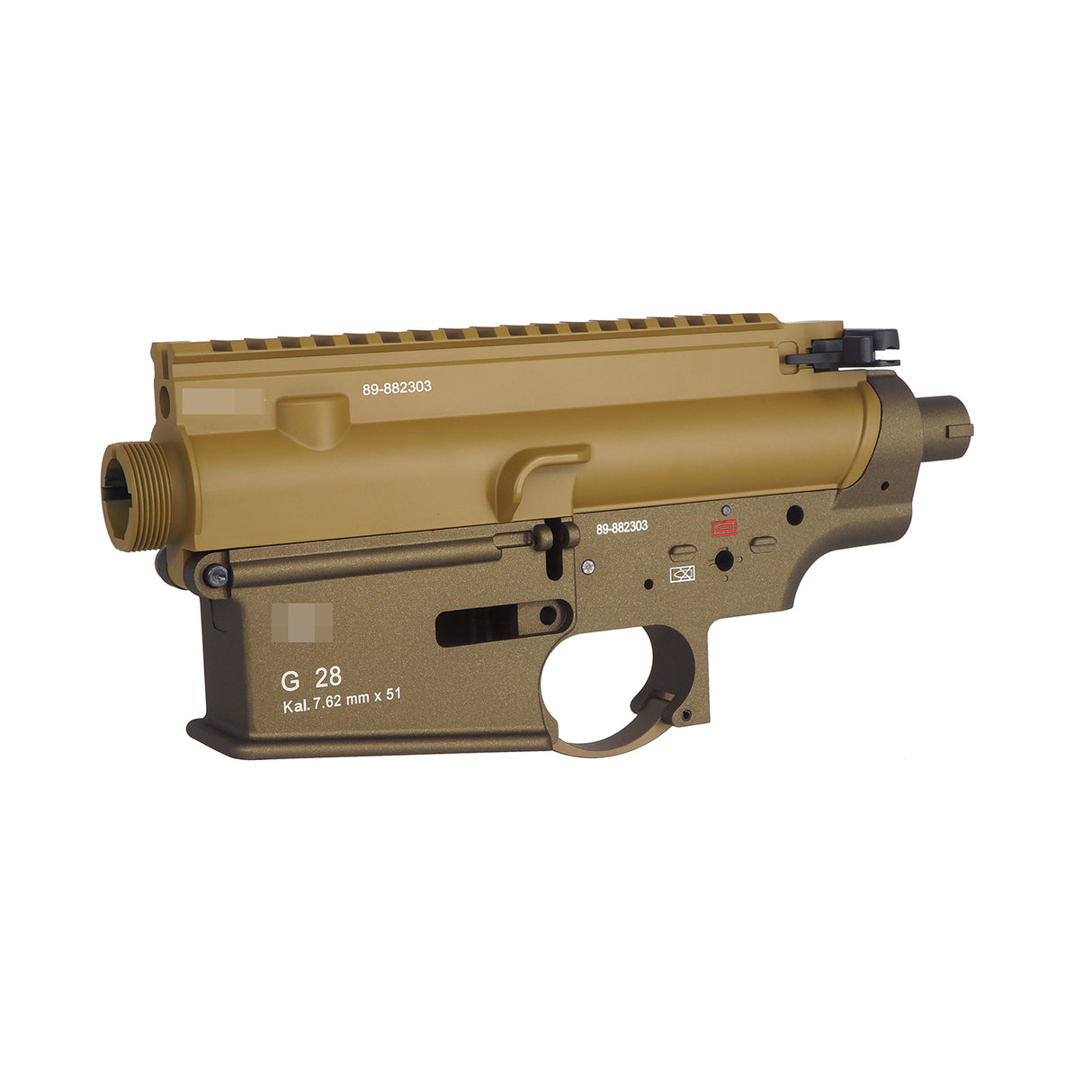 E&C G28 Style Metal Receiver for G28 / HK417 AEG ( EC-MP319B )