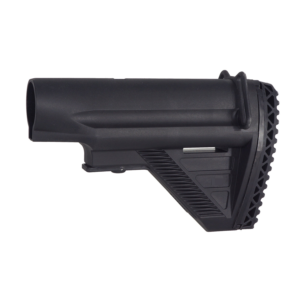 E&C HK417 E2 Style Retractable Stock for HK417 AEG Airsoft ( EC-MP419-B )