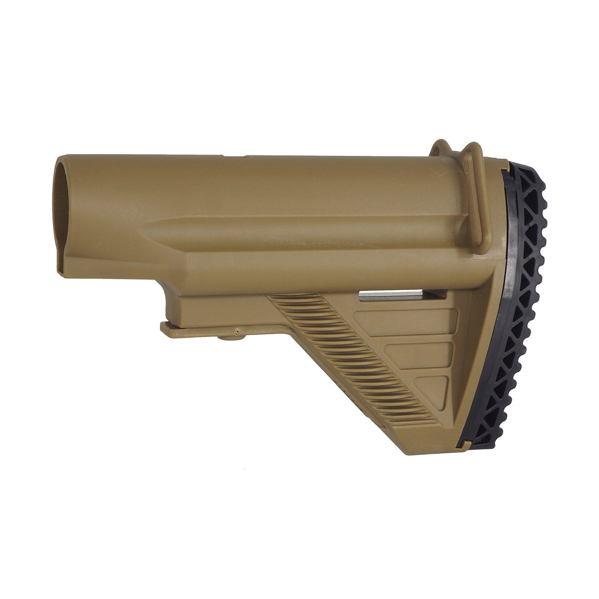 E&C HK417 E2 Style Retractable Stock for HK417 AEG Airsoft ( EC-MP419-B )