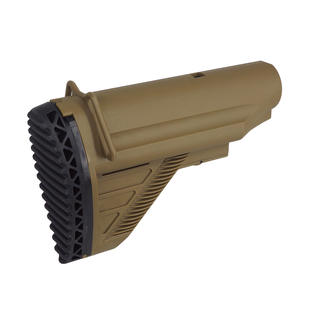 E&C HK417 E2 Style Retractable Stock for HK417 AEG Airsoft ( EC-MP419-B )