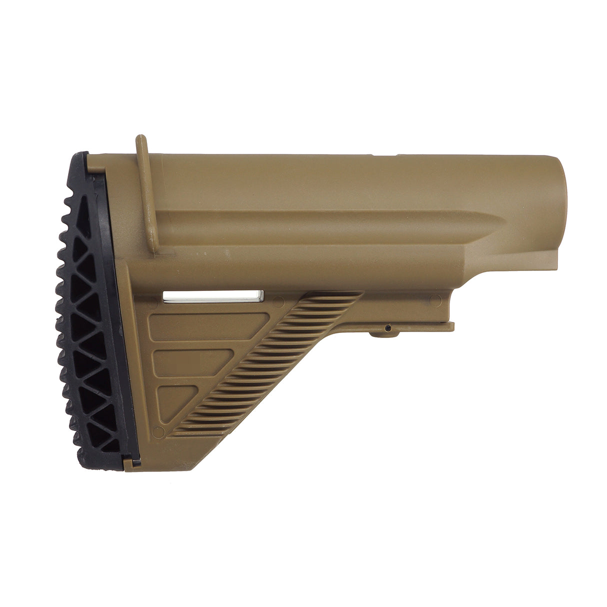 E&C HK417 Style Retractable Stock with Tube for HK417 AEG Airsoft ( EC-MP1043-A )
