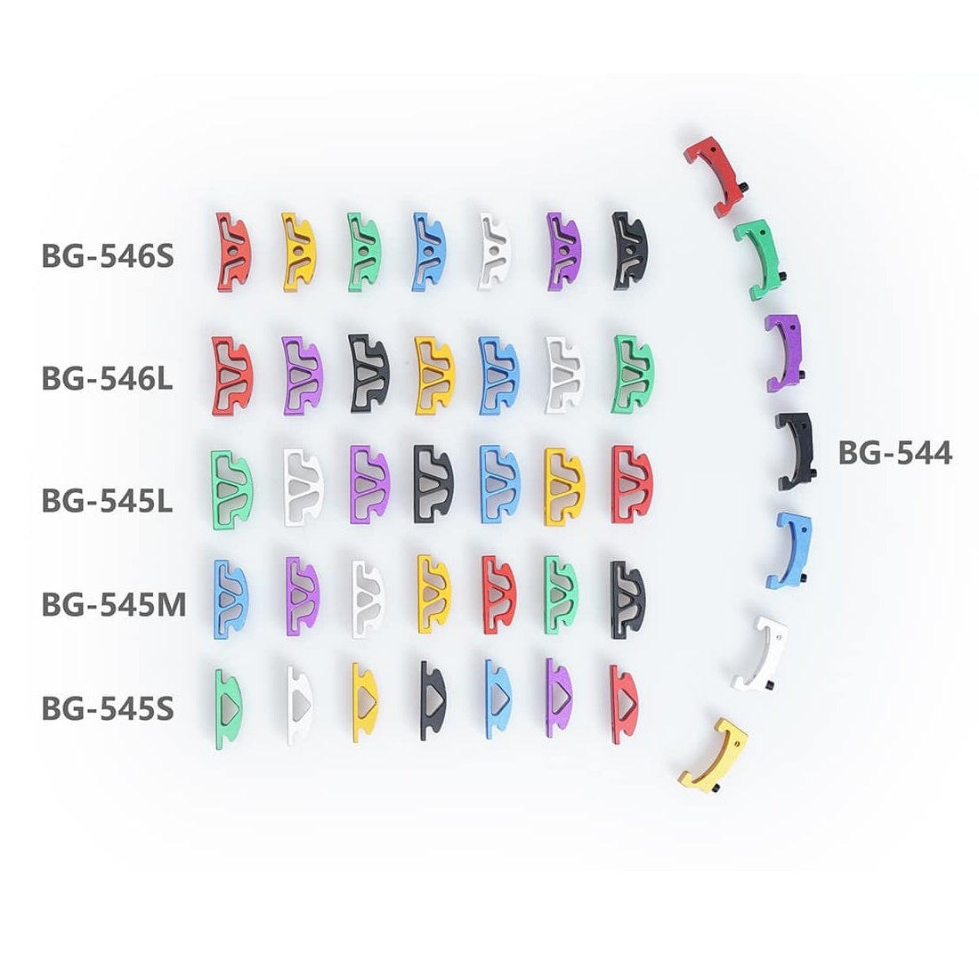 5KU Aluminum Moduler Hi-Capa Trigger Shoe-E for Type-2 Base ( GB-546L )