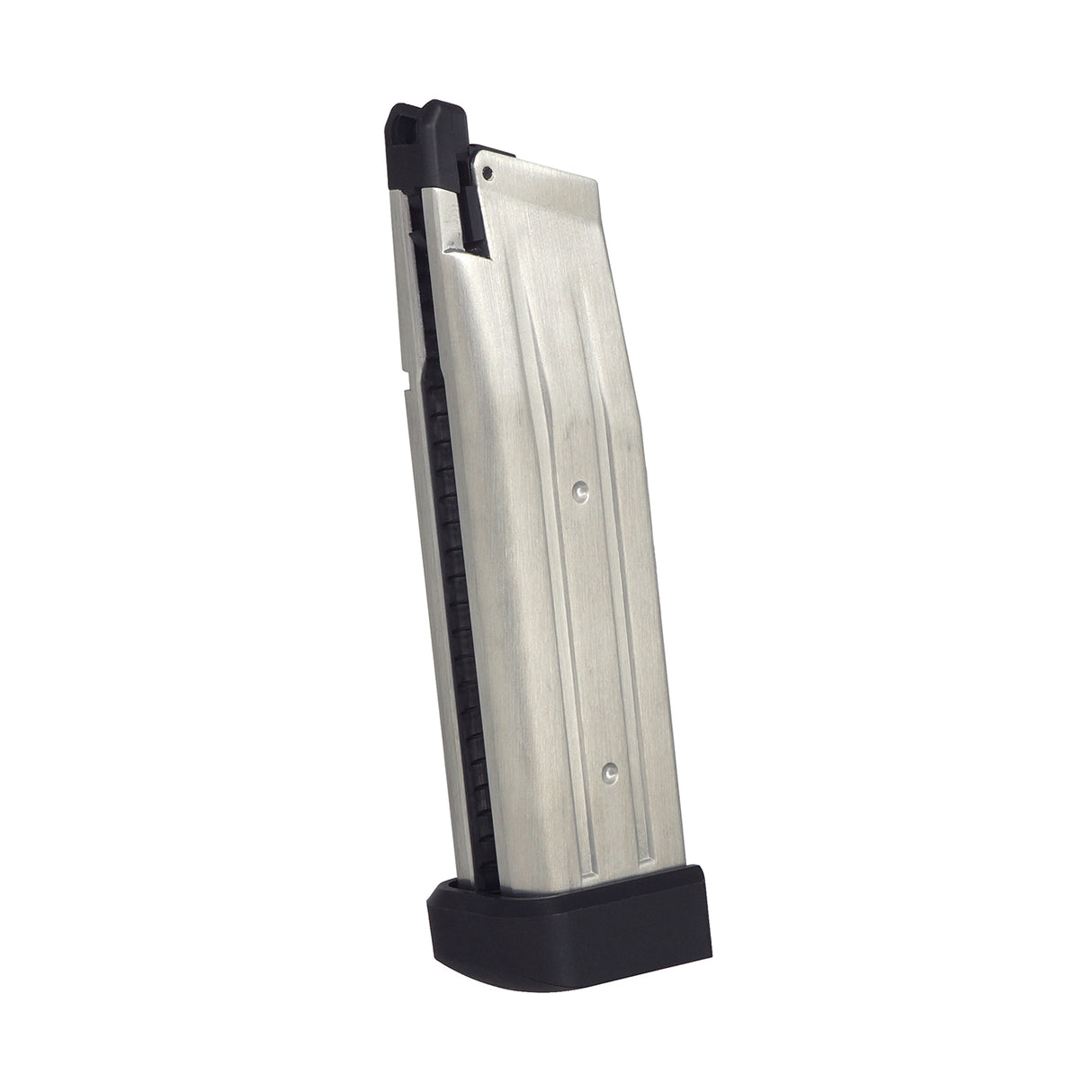 Guarder Lightweight Aluminum 31 Rds Gas Magazine for Marui Hi-Capa 5.1 ( CAPA-68 ) Silver