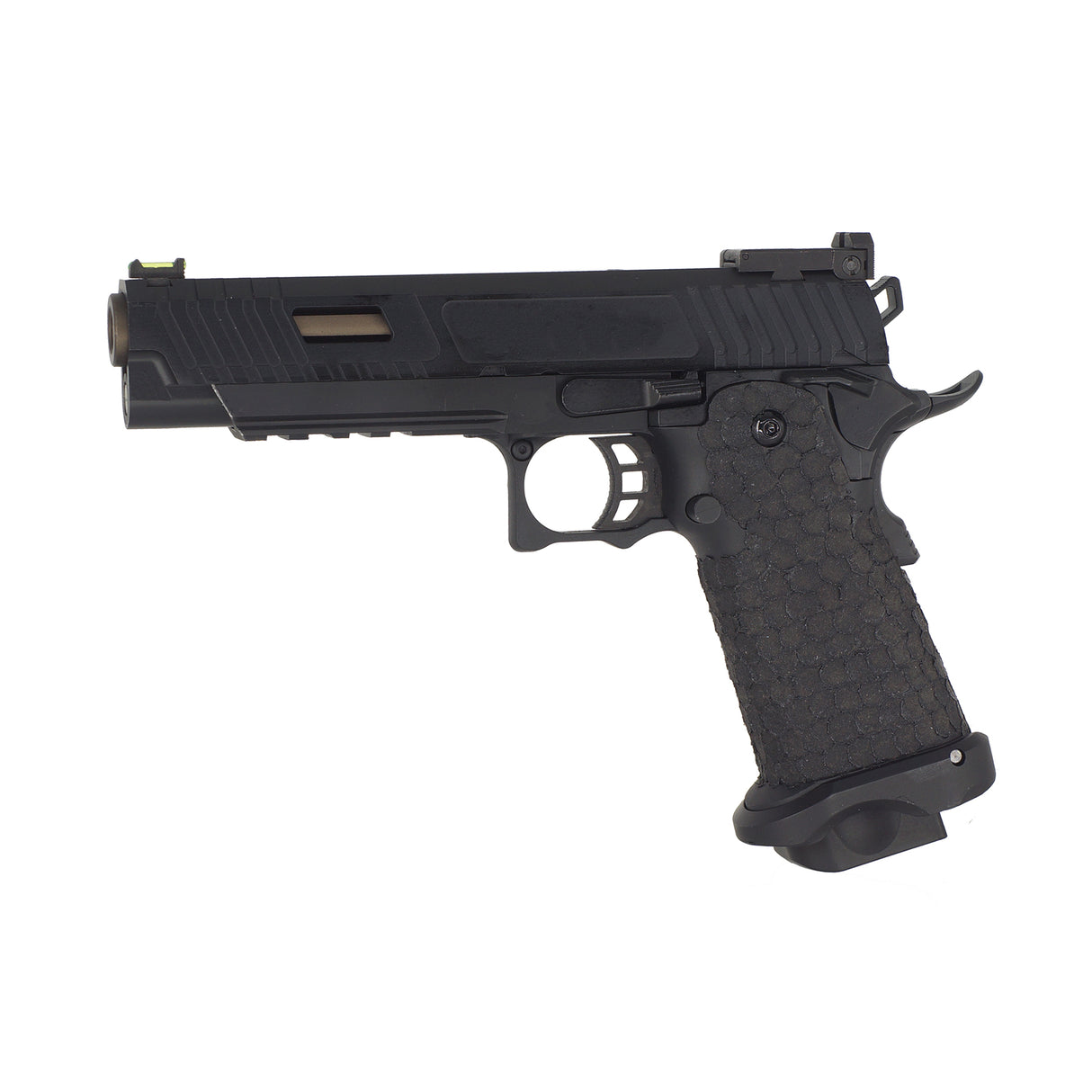 Golden Eagle Combat Master 5.3 Inch Hi-Capa Gas Blowback Pistol ( GE-3398 )