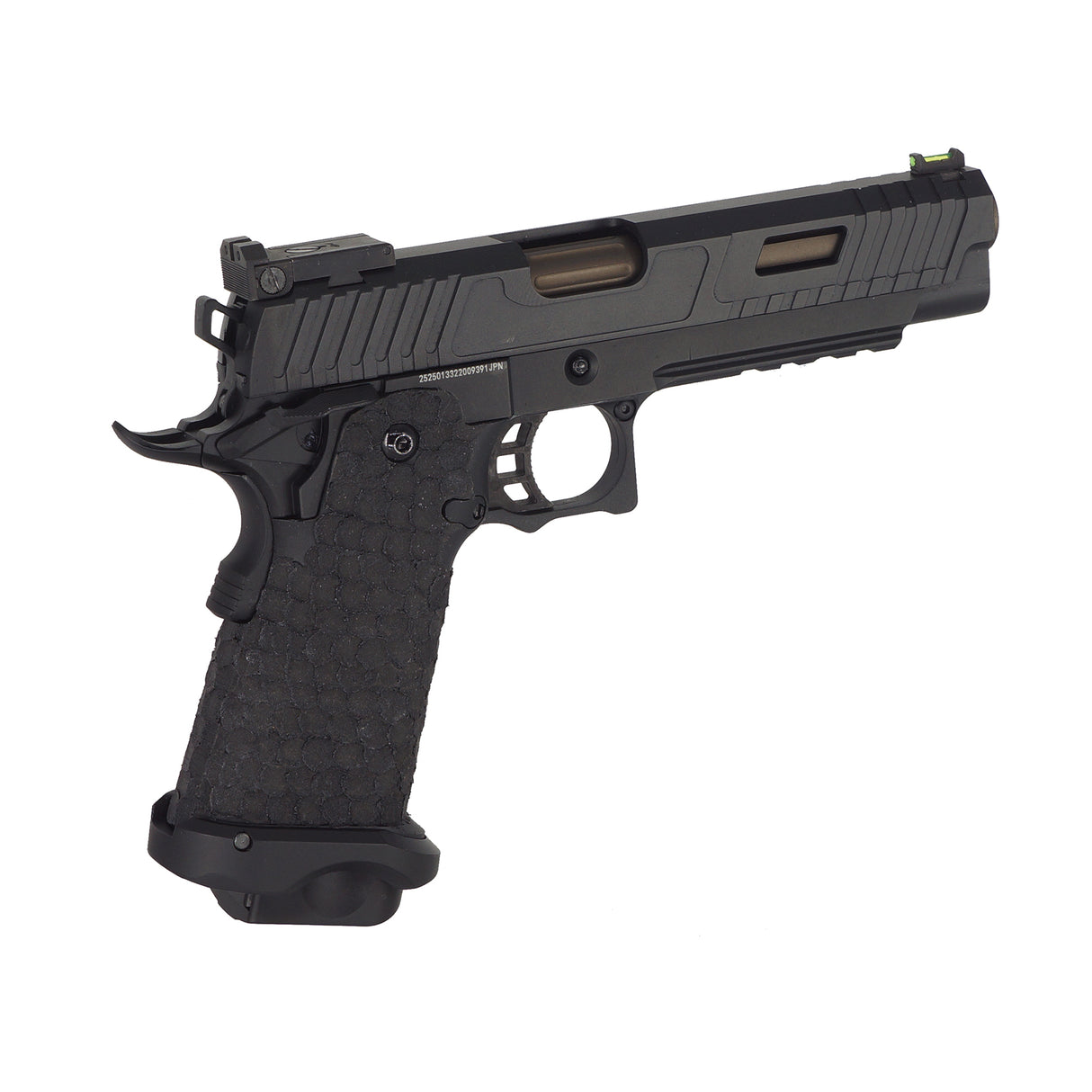 Golden Eagle Combat Master 5.3 Inch Hi-Capa Gas Blowback Pistol ( GE-3398 )