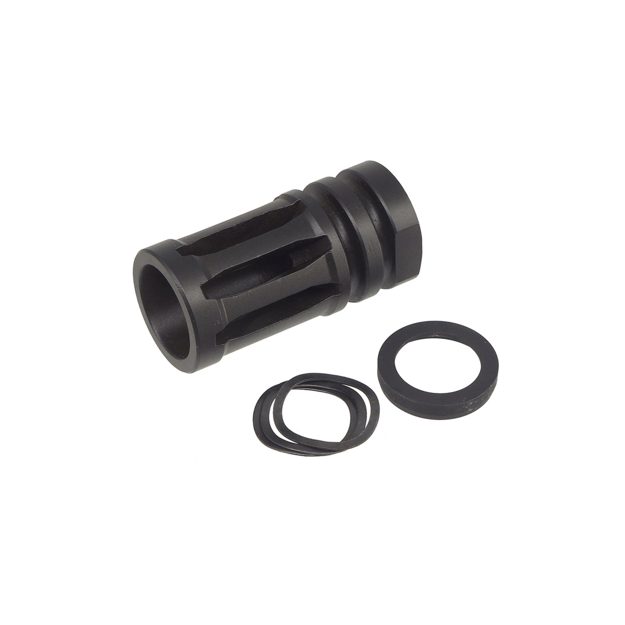 Guns Modify Steel CNC A2 Style Flash Hider for 14mm- ( GM0540 )