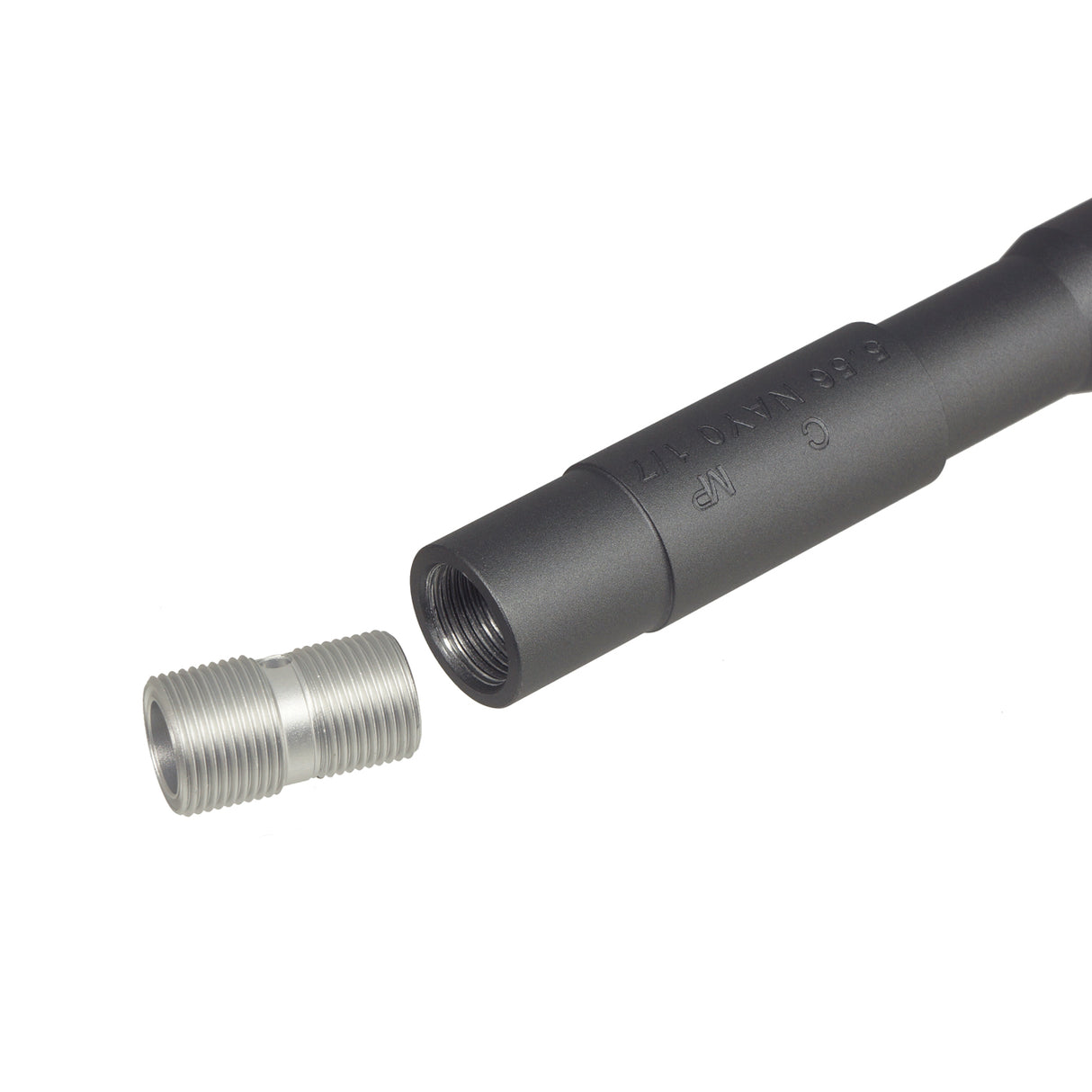 G&P 14.5 Inch Heavy Barrel for Marui MWS M4 GBB ( GP-MWS030B )