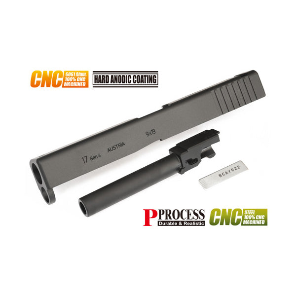 Guarder CNC Aluminum Slide Kit for Marui G17 Gen.4 Airsoft ( GLK-221 )