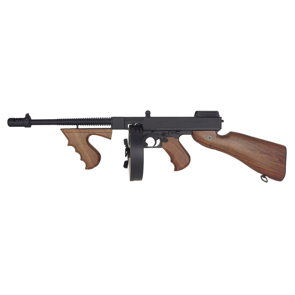 King Arms Thompson M1928 Chicago AEG Airsoft - Faux Wood ( AG-258-BK )