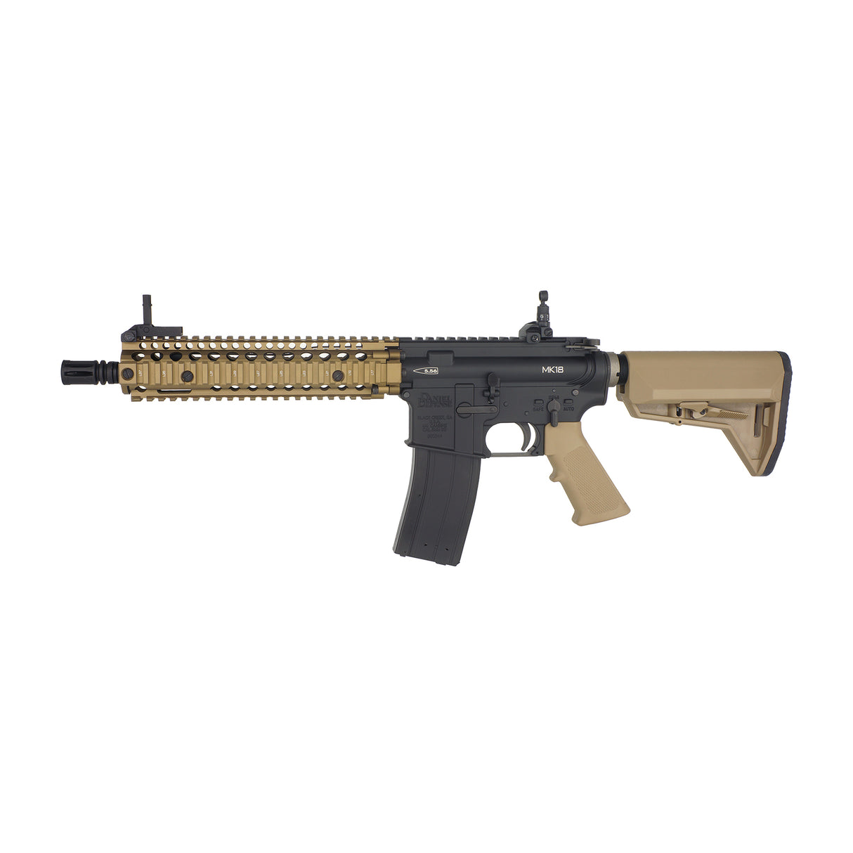 King Arms EMG Daniel Defense MK18 MOD.1 GBBR