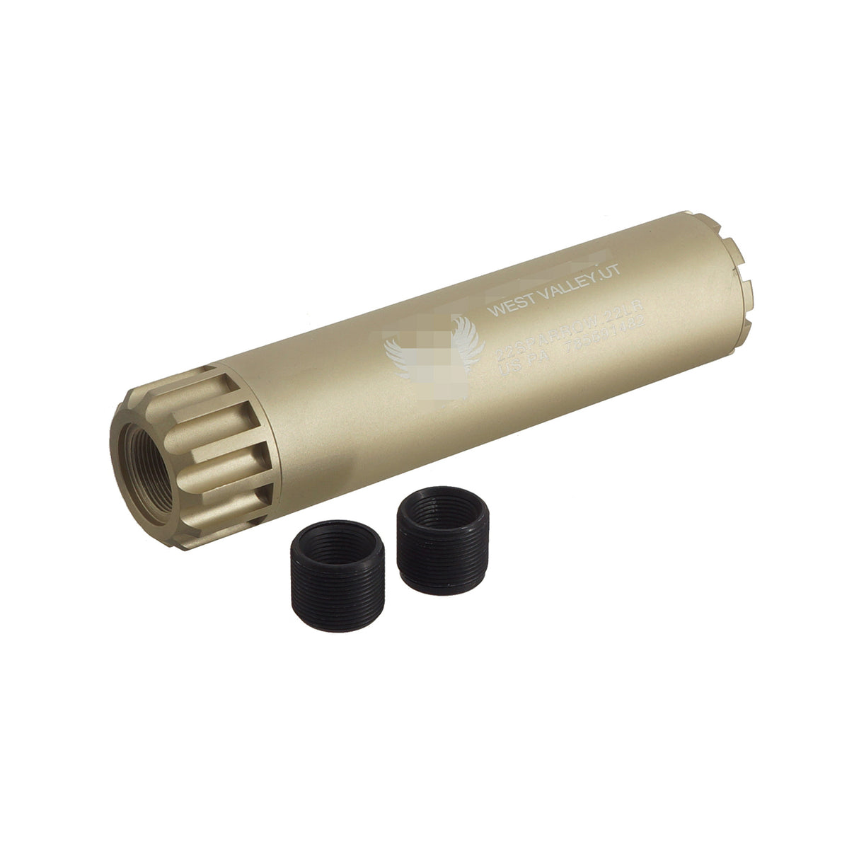 MIC Sparrow 22 Style Mock Suppressor for 14mm ( MIC-SP22 )