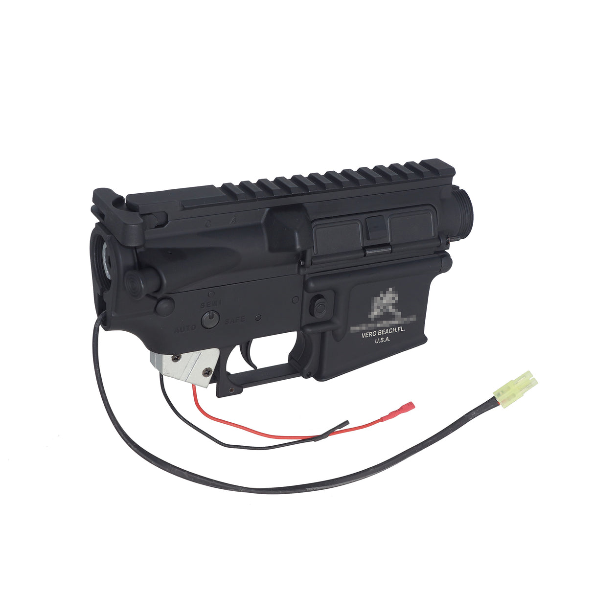 Army Force Metal Receiver with Complete QD Gearbox -Rear for M4 AEG ( MR002 )