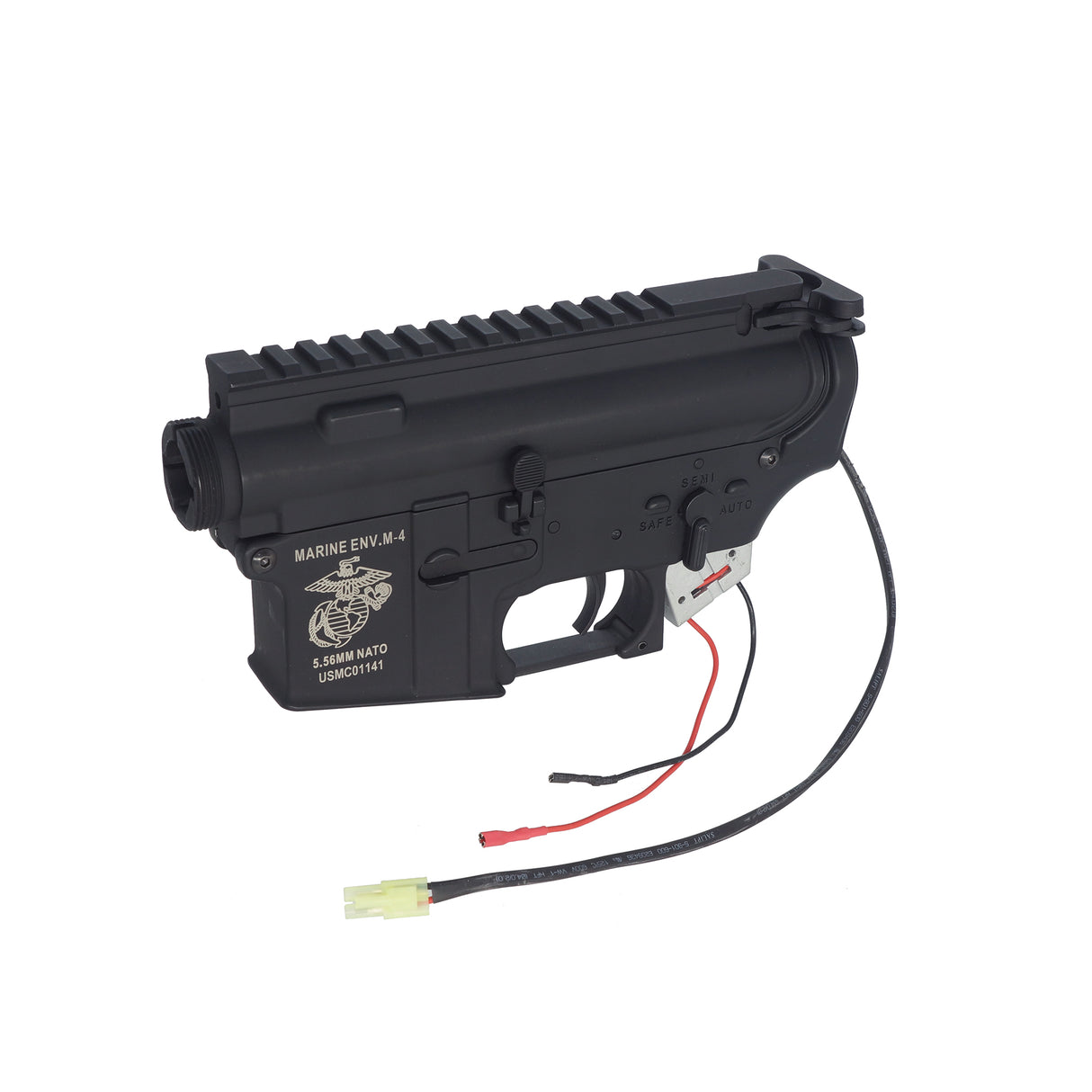 Army Force Metal Receiver with Complete QD Gearbox -Rear for M4 AEG ( MR002 )