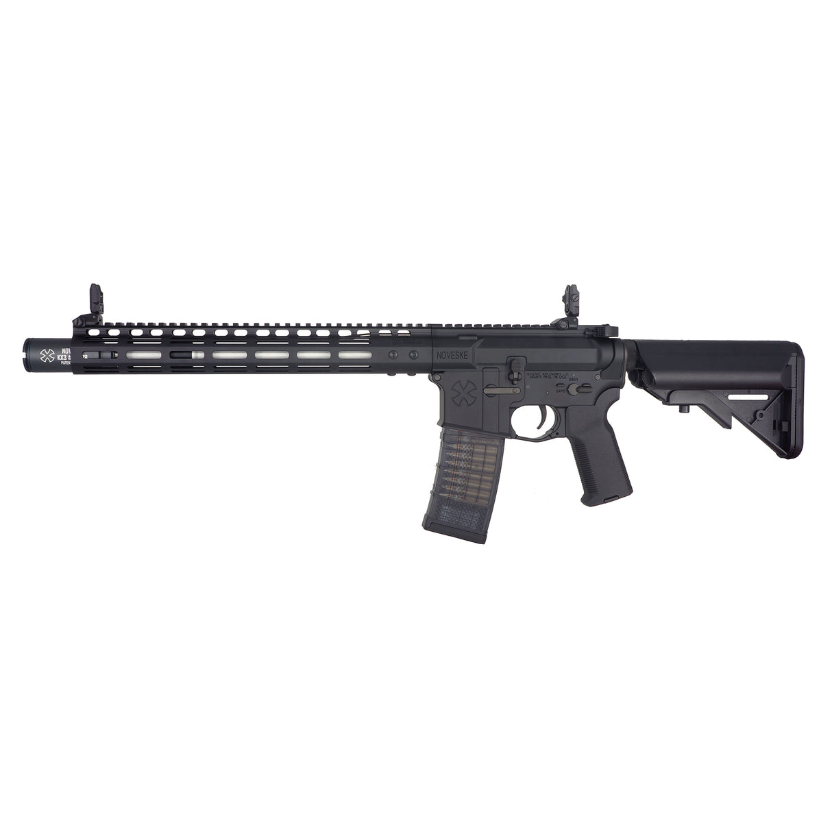 CYMA Platinum Noveske N4 13.5 AEG with MOSFET ( NOV-NSR-13.5-FDE ) black