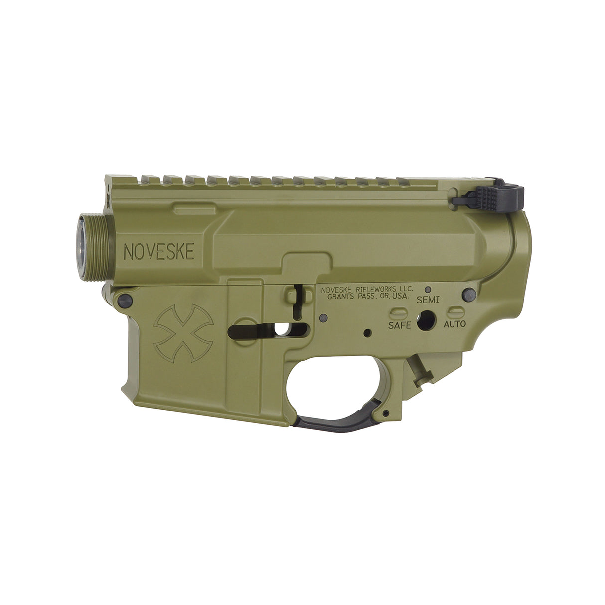 CYMA CGS Noveske Gen.1 Receiver Set Type-B for M4 MWS GBB Airsoft ( NOV-RS-0002A ) OD