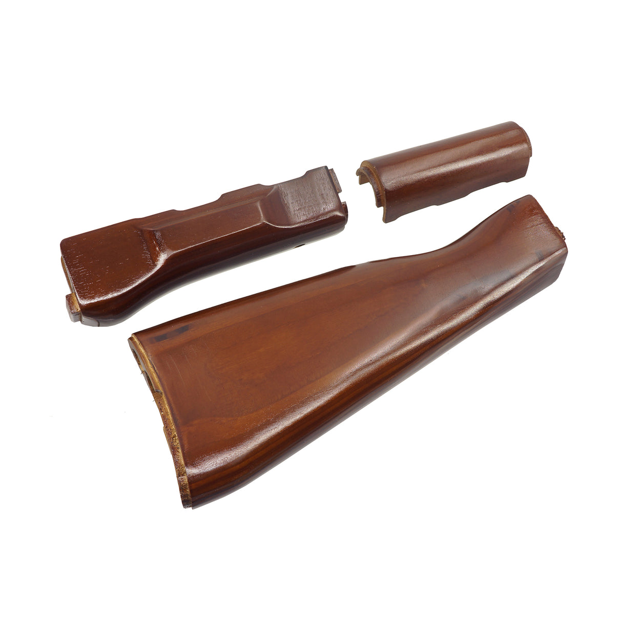 RA-TECH Real Wood Stock for Marui AKM GBB ( MARUI-AK-001 )