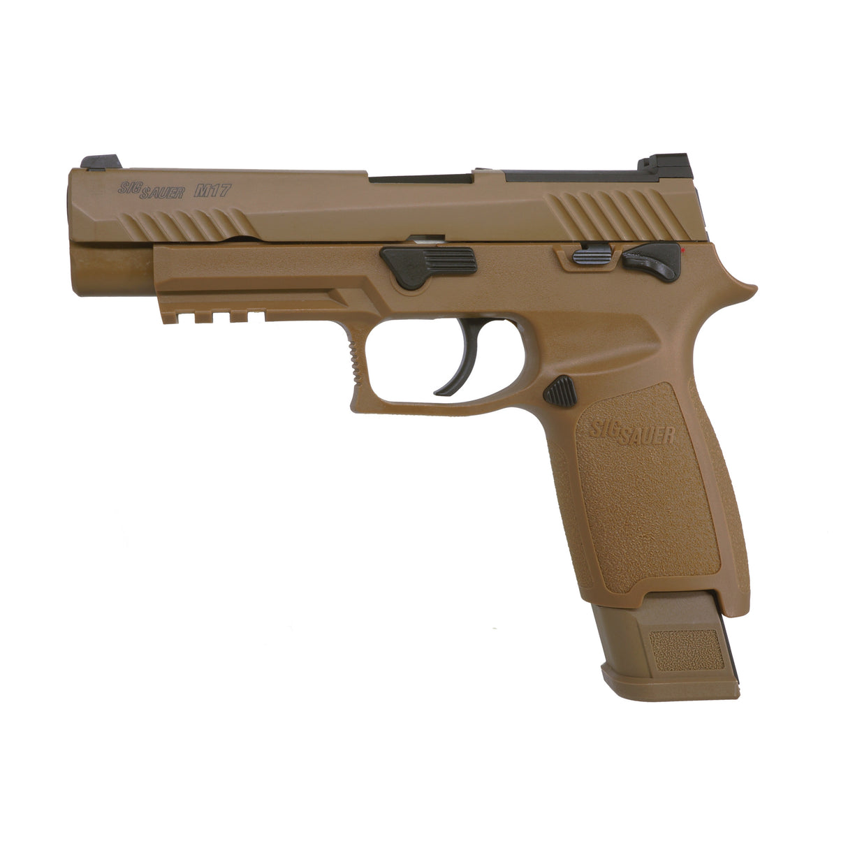 SIG AIR P320 M17 GBB Airsoft Pistol - TAN ( AIR-PF-M17-GG-E )