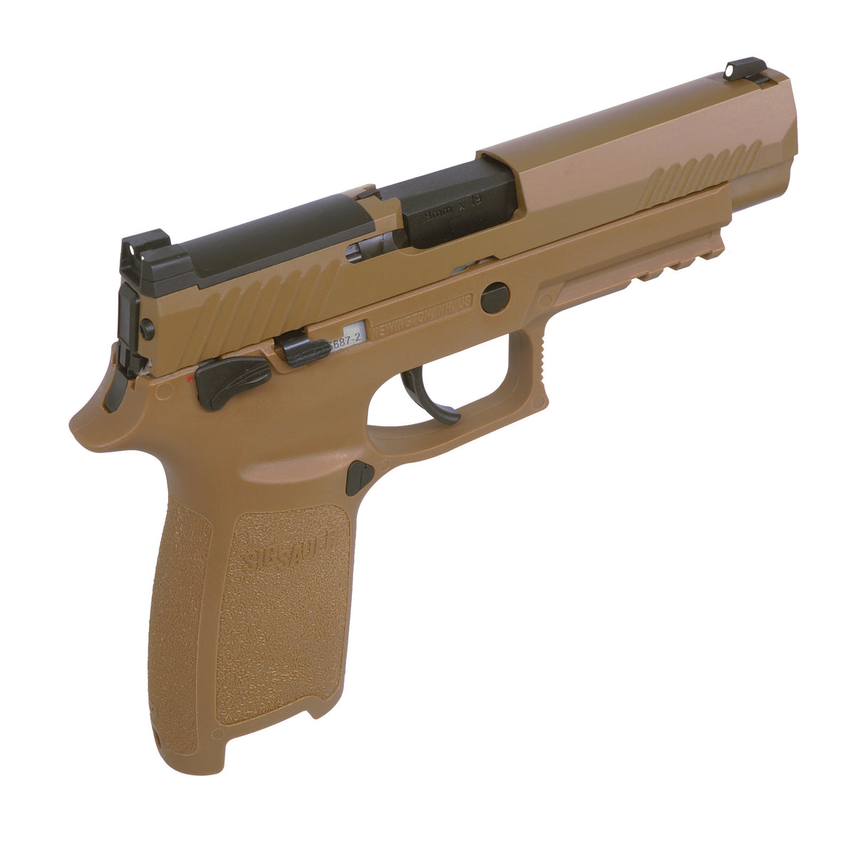 SIG AIR P320 M17 GBB Airsoft Pistol - TAN ( AIR-PF-M17-GG-E )