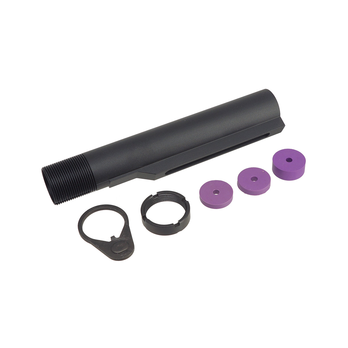 SP System T8 6 Position Mil-Spec Buffer Tube Set for marui MWS ( MS-6PS )